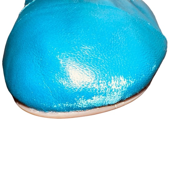 COLE HAAN - Eldridge Ballet Flats, tone on tone Teal, Size: 8 - Picture 7 of 14